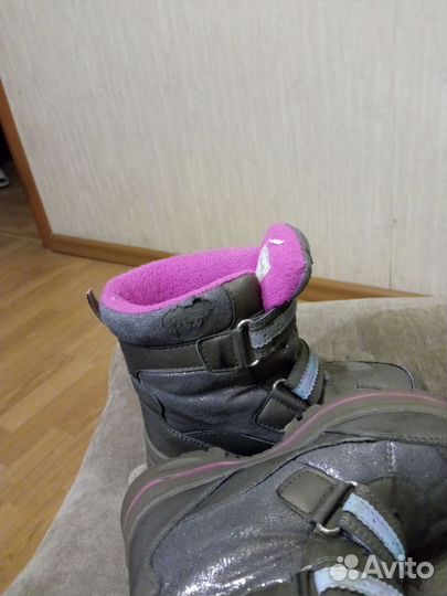 Сапоги зимние для девочки