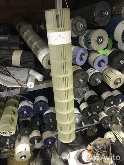 Турбина (крыльчатка) внутреннего блока L-694, ф107