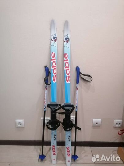 Лыжи беговые детские 120 см