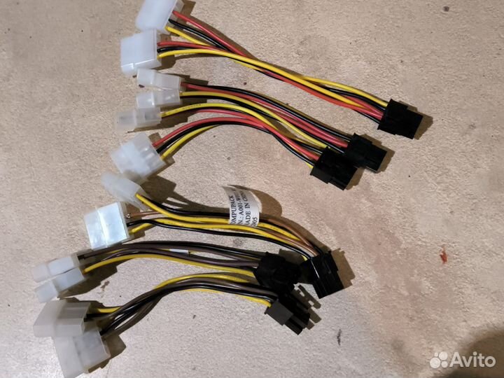 Шнур питания видеокарты 6 пин