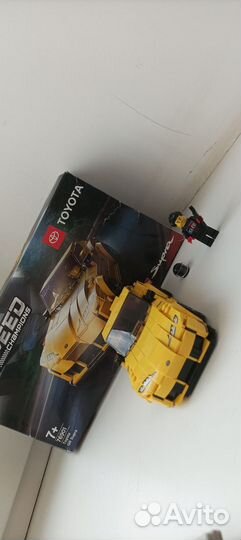 Конструктор lego speed Таёта supra