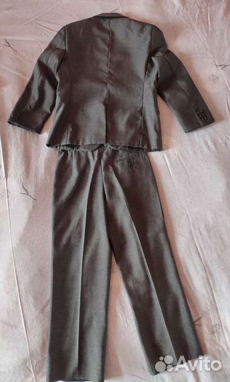 Школьная форма для мальчика серая 122 128