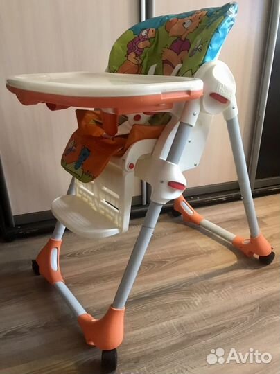 Стульчик для кормления chicco polly 0 - 3 лет