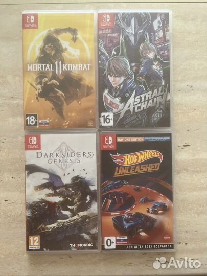 Картриджи для nintendo switch