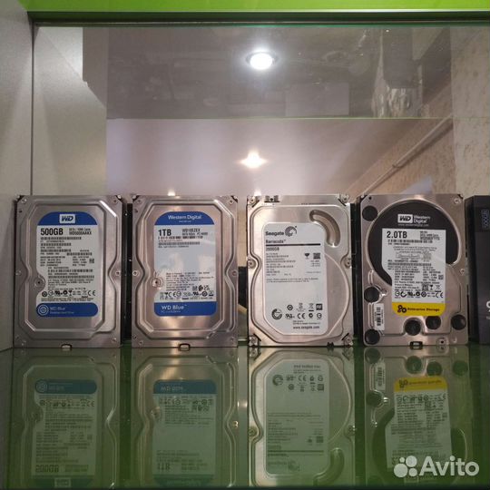 Жёсткие диски, SSD, салазки