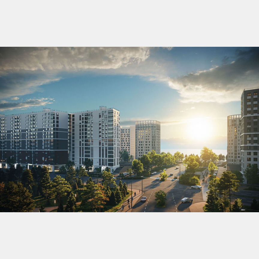 3-к. квартира, 87,4 м², 14/14 эт.