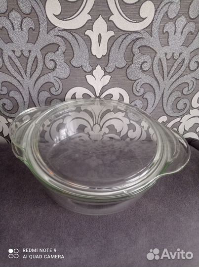 Кастрюля стеклянная simax новая