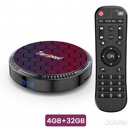 Android 12 Смарт приставка Transpeed H618