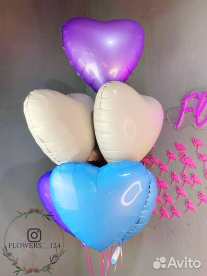 Гелиевые шарики от Flowers124 воздушные шары