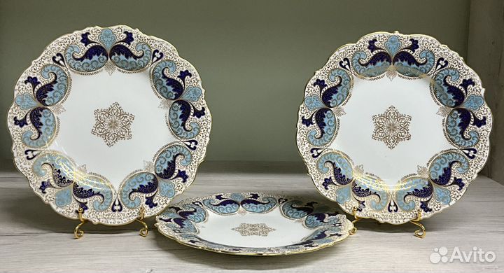 Фарфоовая тарелка. Couldon, Франция