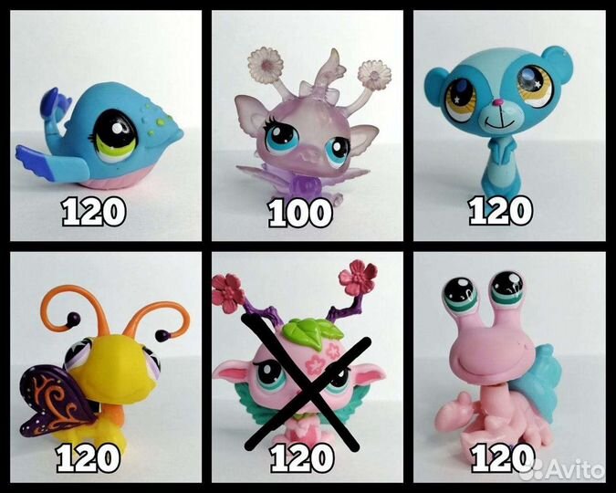 Littlest Pet Shop игрушки лпс