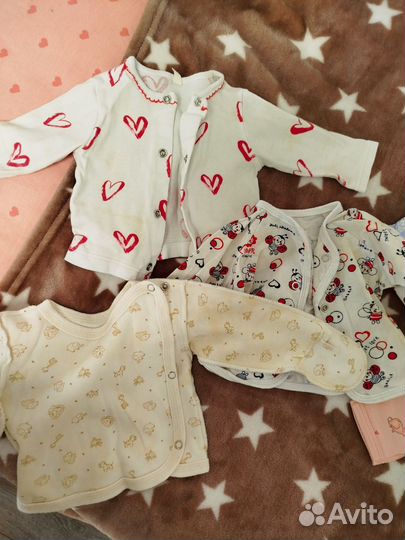 Распашонки кофточки 56 и 62