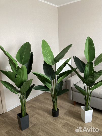 Искусственные цветы растения деревья