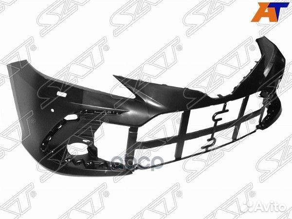 Бампер передний toyota camry 21- под омыватели