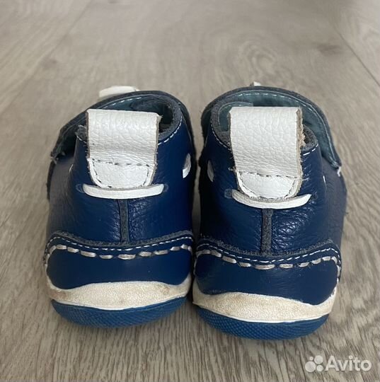 Мокасины кожаные фирмы Котофей (Размер 18)