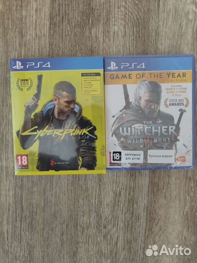 Cuberpunk 2077 Ведьмак3 ps4