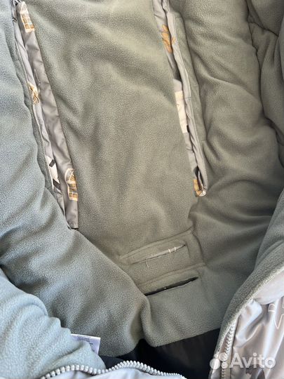 Зимний конверт в коляску leokid