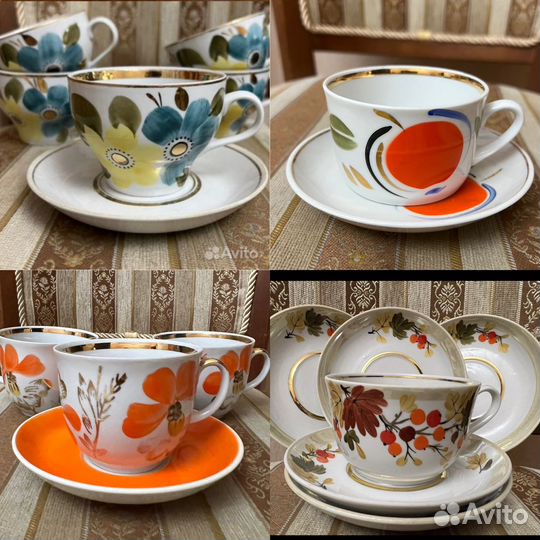 Чайная пара времен СССР