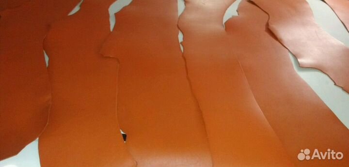 Пола ременная оранжевая