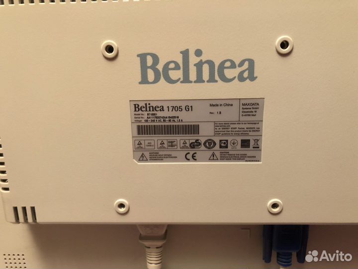Монитор belinea 17