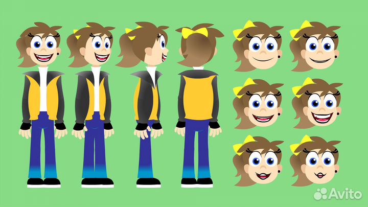 Мультипликация и анимация на заказ любой длины