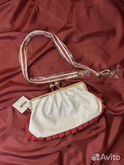 Сумка клатч moschino jeans оригинал редкая