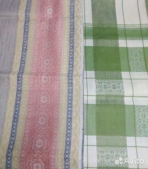 Скатерть лен СССР новая