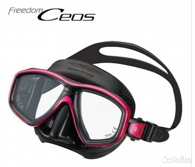 Маска Tusa для подводного плавания