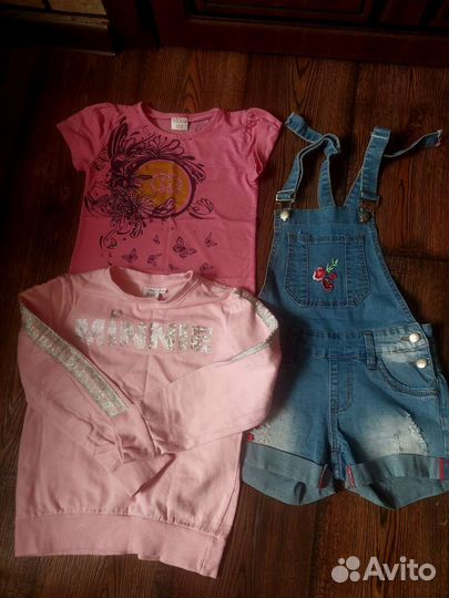 Пакет вещей на девочку 116-122