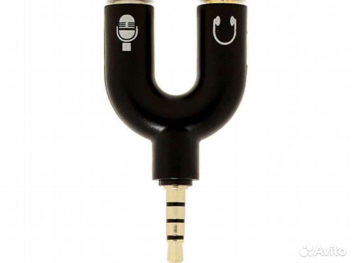 Разветвитель на микрофон и наушники