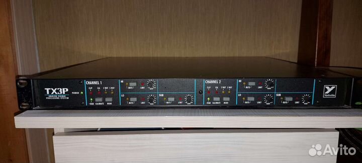 Yorkville TX3P процессор