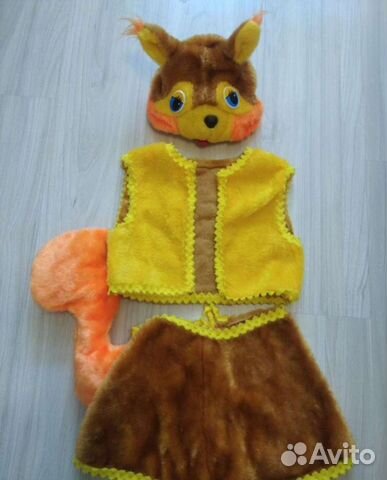 Новогодний костюм белочки