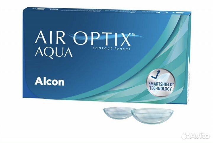Линзы air optix aqua