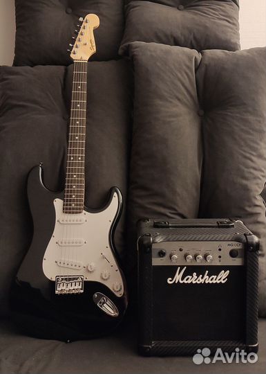 Электрогитара с комбиком