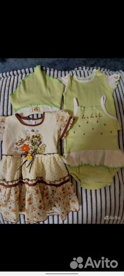 Одежда для девочки 62-86 пакетом