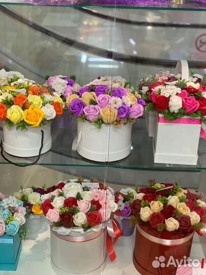 Цветы из Мыла