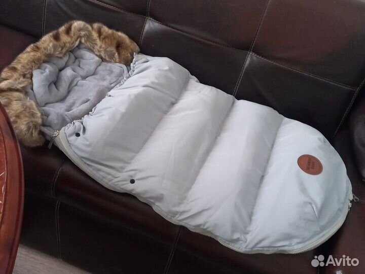 Зимний конверт в коляску