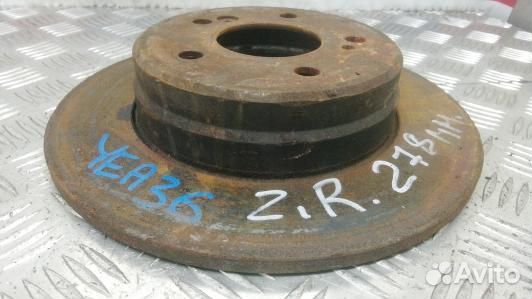 Диск тормозной задний mercedes benz C-class W203