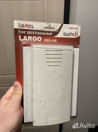 Дверной звонок проводной