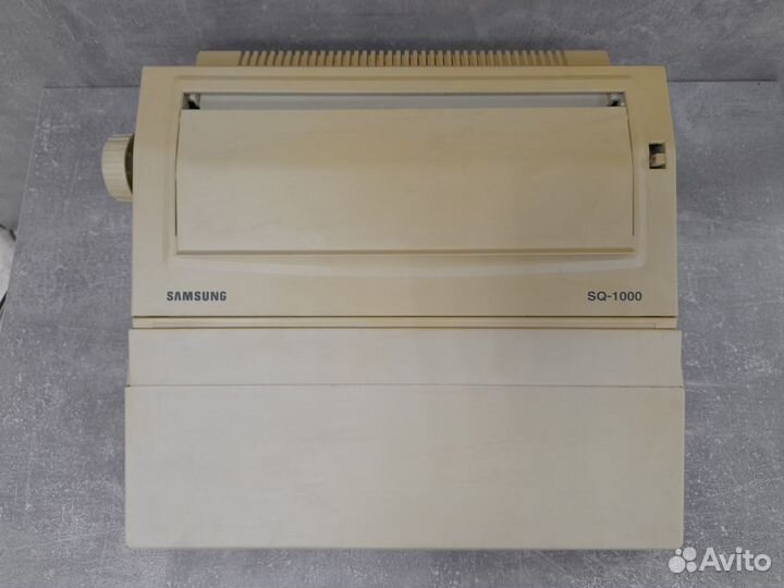 Печатная машинка Samsung SQ-1000 на запчасти