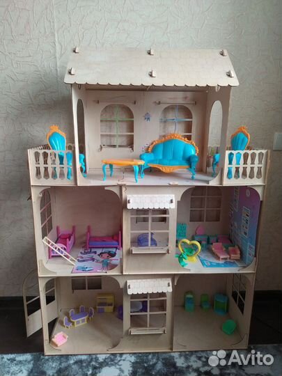 Домик кукольный для кукол Барби