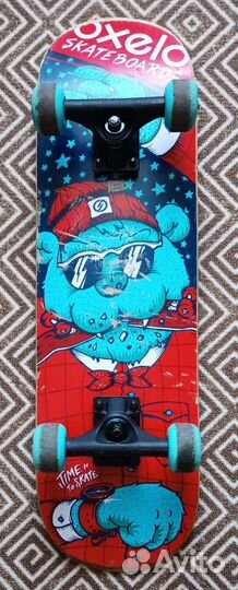 Пениборд со светящимися колёсиками