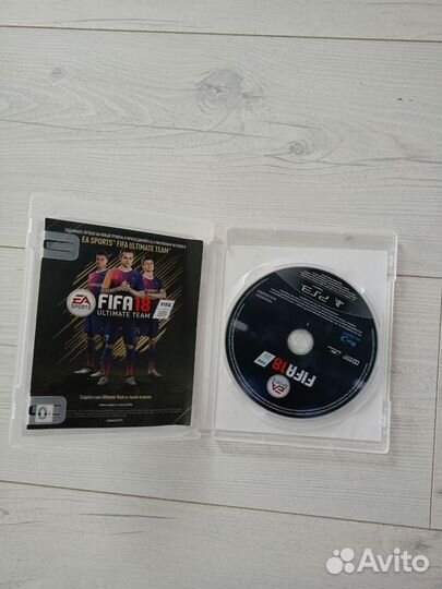 Диск для PlayStation 3 FIFA 18