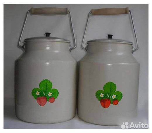 Новое Корыто деревянное Бидон Кастрюля алюминиевая