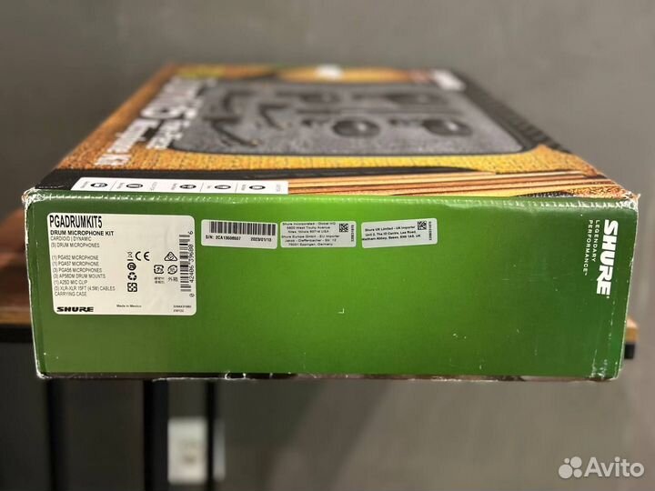 Комплект микрофонов Shure PGA DrumKit 5