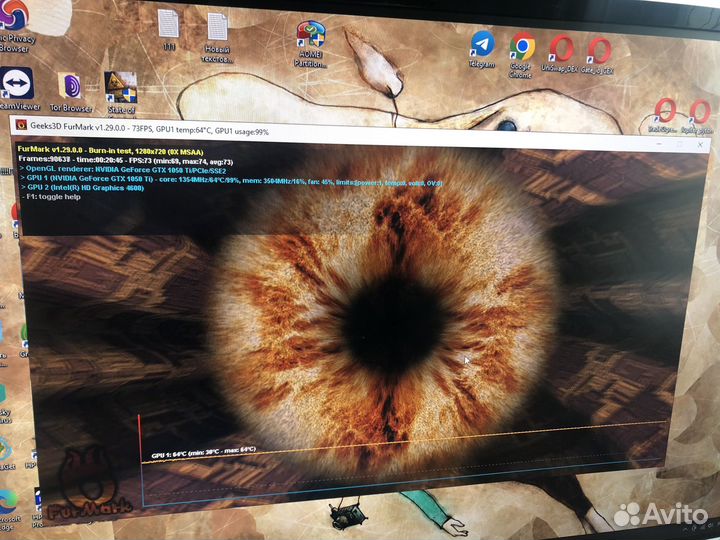 Видеокарта Geforce GTX 1050Ti 4 Gb