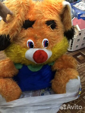 Очень большая мягкая игрушка