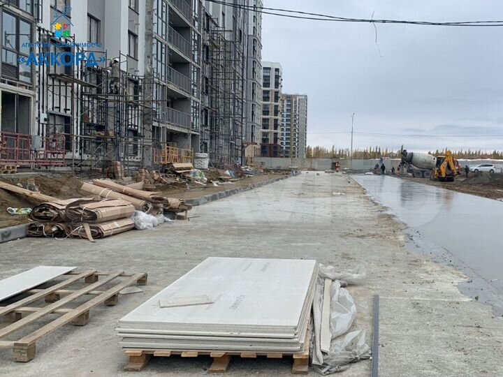 3-к. квартира, 69,5 м², 15/16 эт.