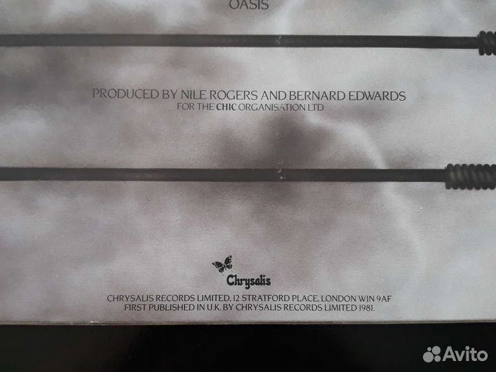 Debbie Harry LP 1981 виниловая пластинка