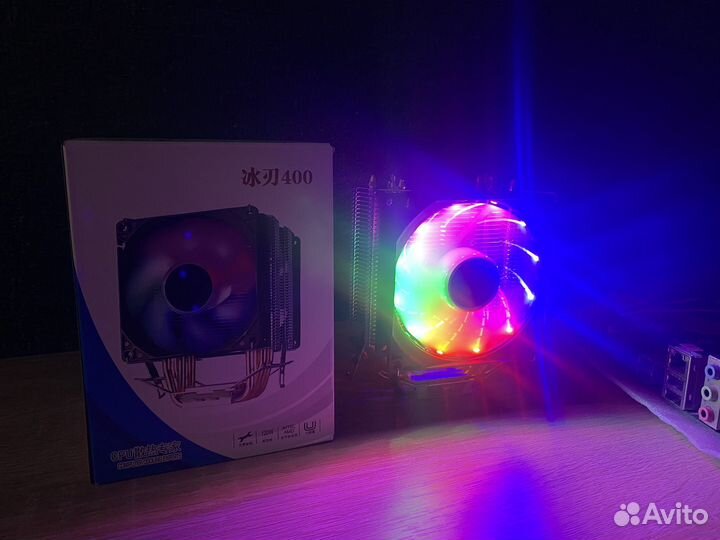 Кулер для процессора RGB башня